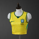 BRASIL I MUNDIAL 2026 CROP TANK TOP MUJER